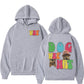 Rapper Graphic Oversized Hoodie