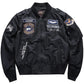 Aviation Embroidered Bomber Jacket