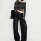 Cow Print Baggy Jeans