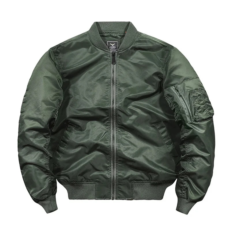 Padded Varsity Bomber Jacket