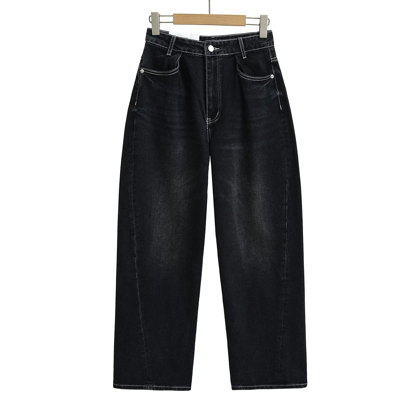Cow Print Baggy Jeans