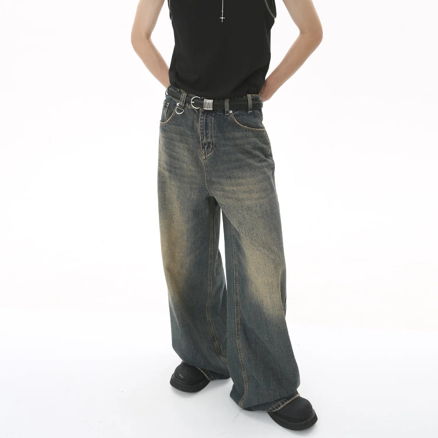 Acid Wash Oversized T-Shirt
