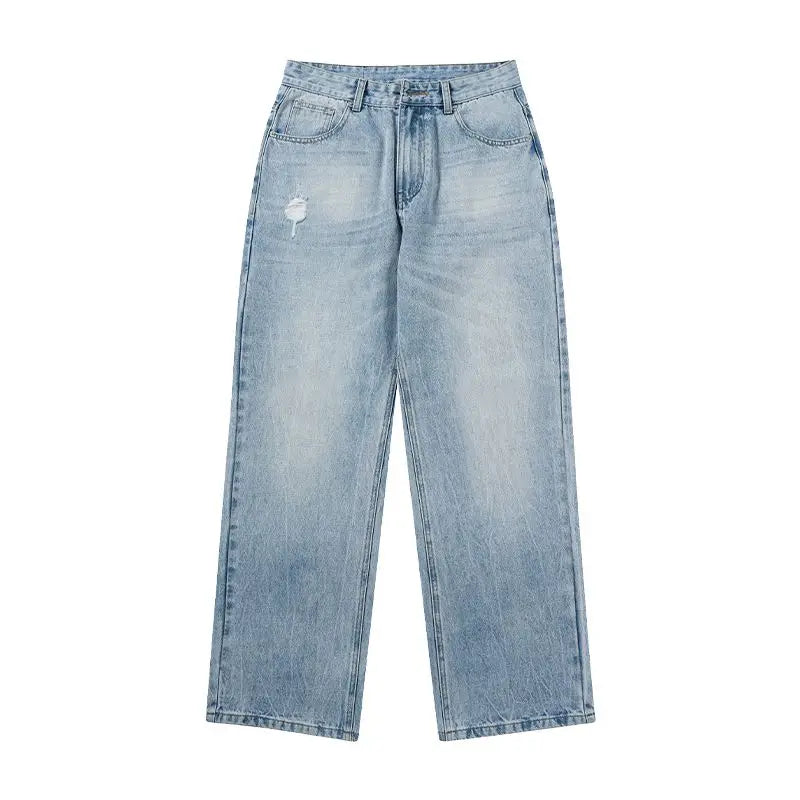 Retro Washed Baggy Jeans