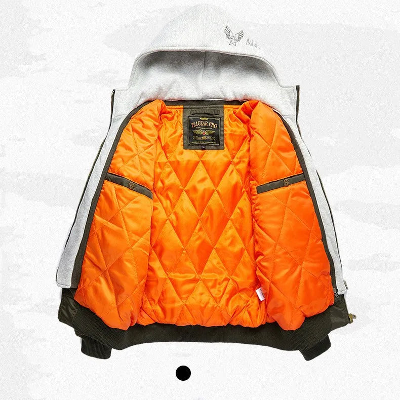 Thick Hooded Street Bomber