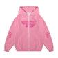 Retro Zip Up Hoodie