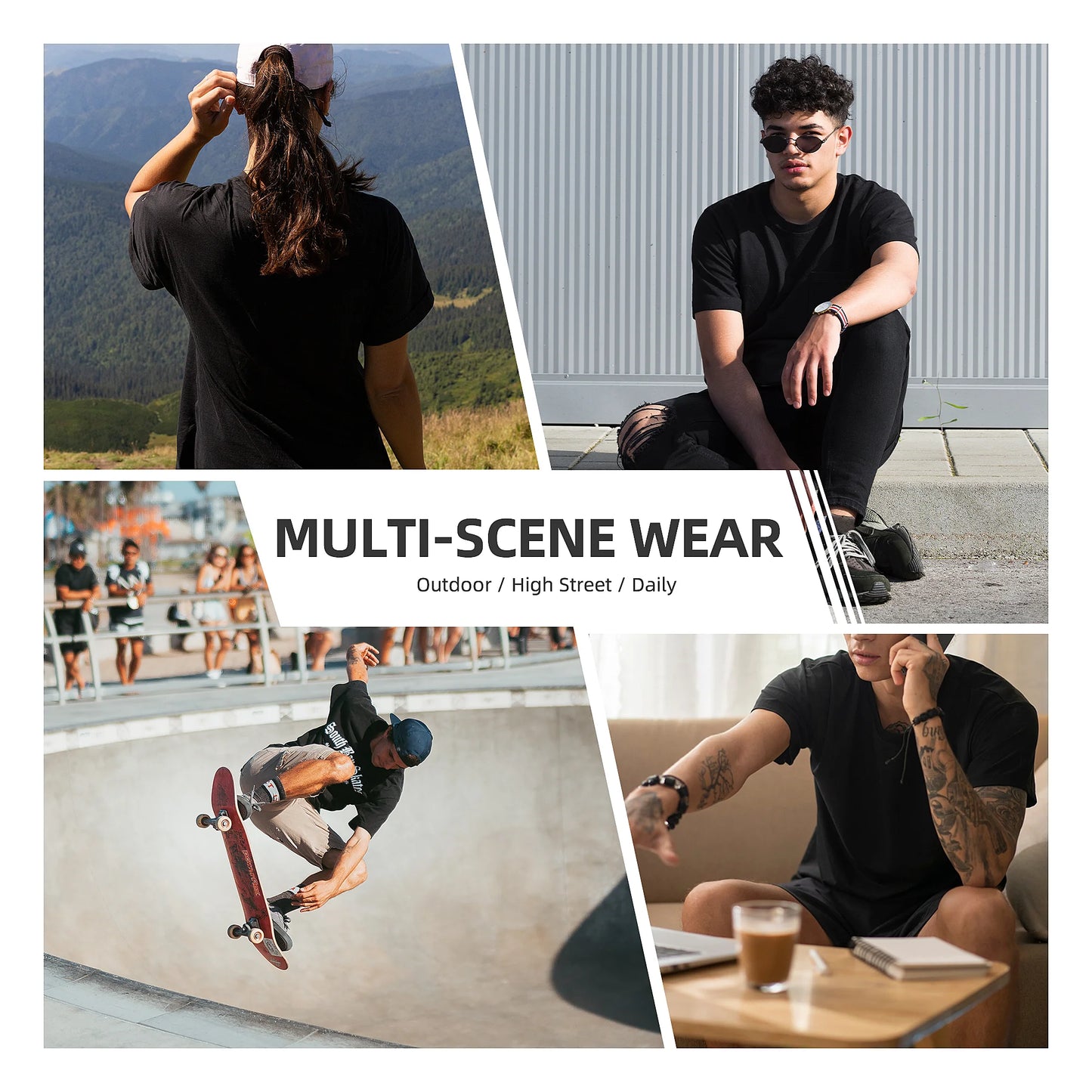 Spade Graphic Street T-Shirt