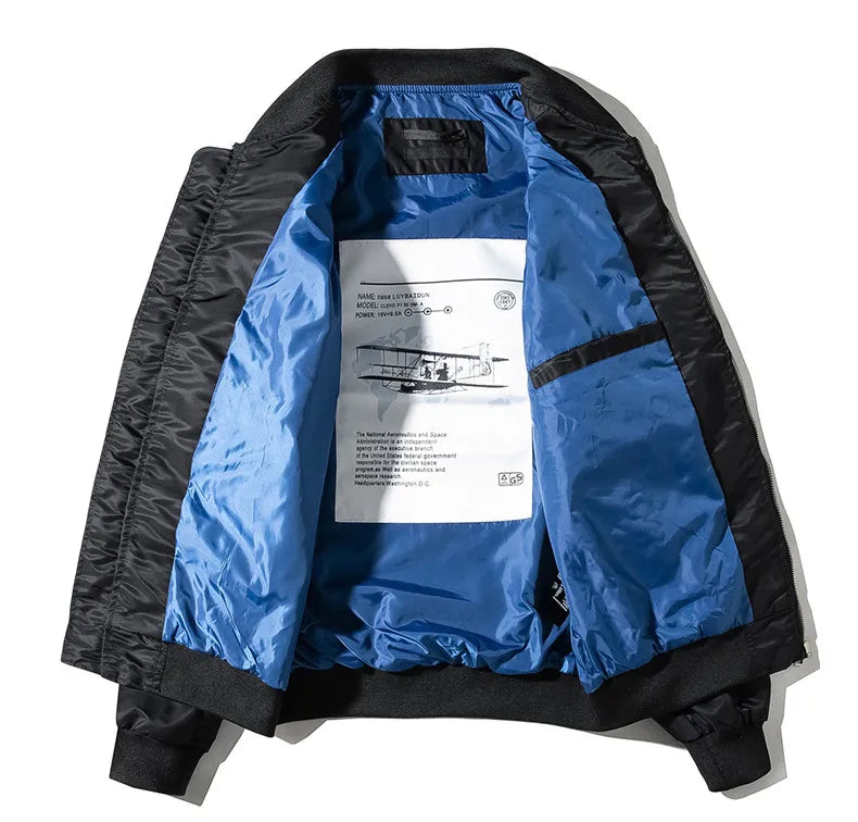 Solid Color Pilot Jacket