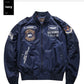 Aviation Embroidered Bomber Jacket