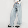 Cow Print Baggy Jeans