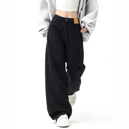 Black Wide Leg Baggy Jeans