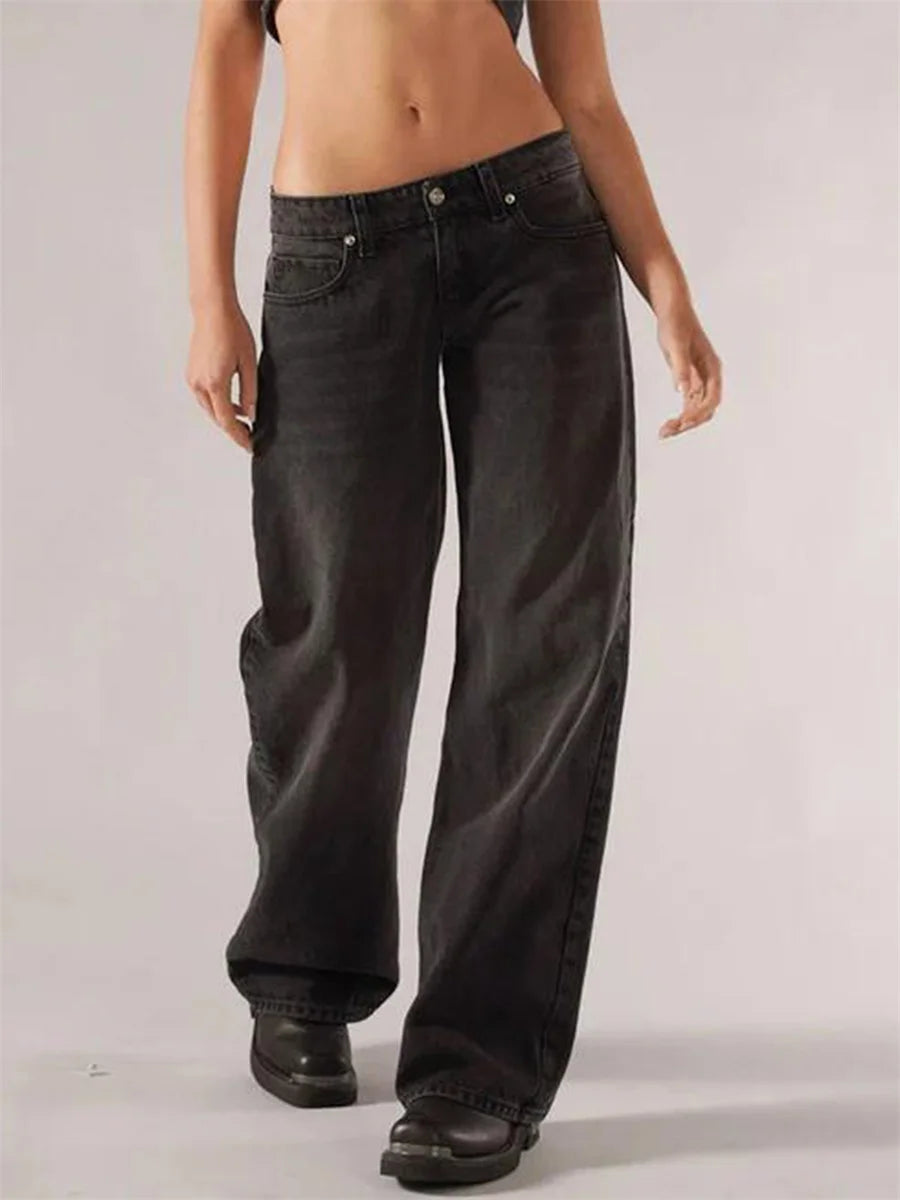 Vintage Low Rise Baggy Jeans