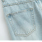 Cow Print Baggy Jeans