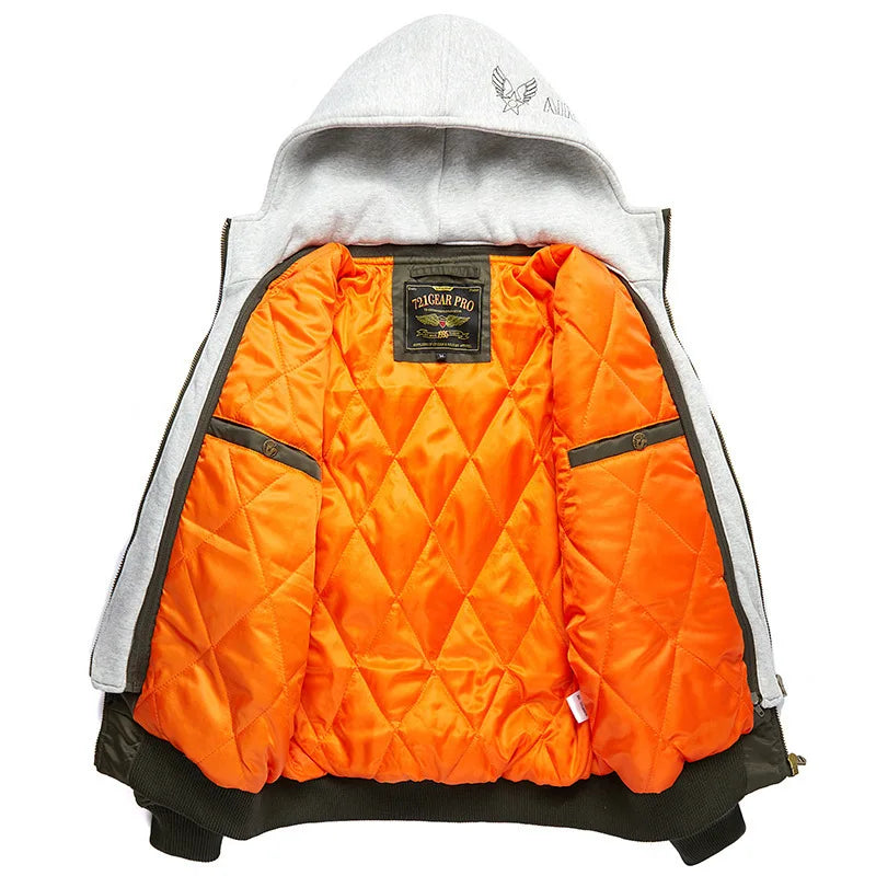 Thick Hooded Street Bomber