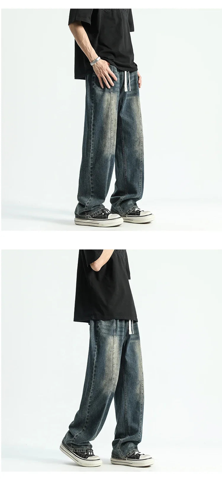 Straight Cut Street Jeans