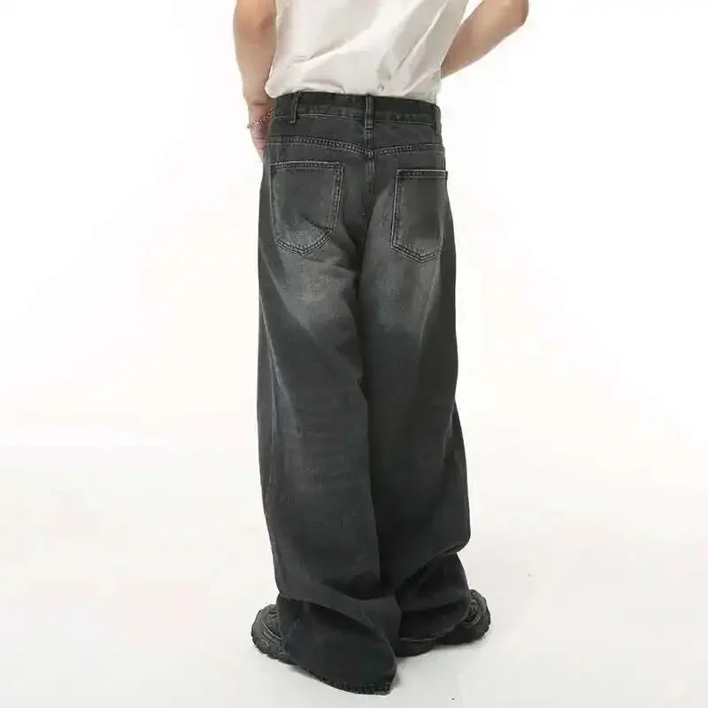 Straight Leg Vintage Baggy Jeans