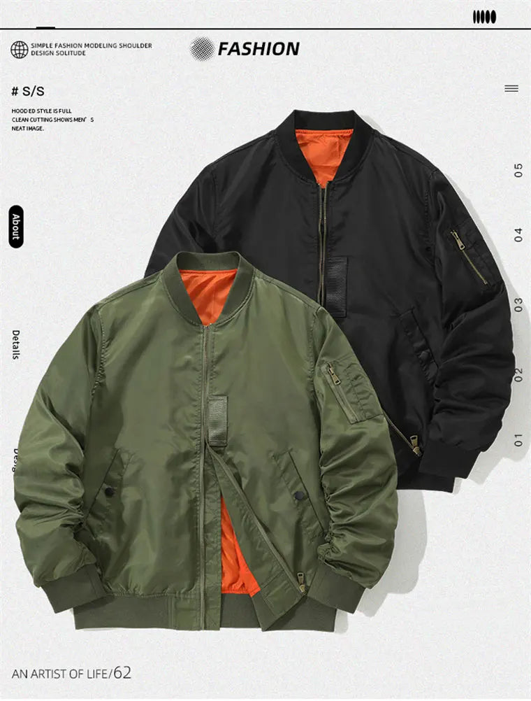 Waterproof Flight Bomber Jacket