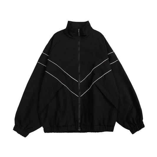 Oversized Streetwear Bomber Jacket