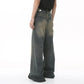 Straight Leg Baggy Denim Pants