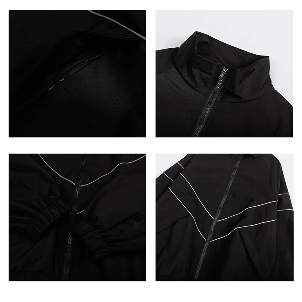 Oversized Streetwear Bomber Jacket