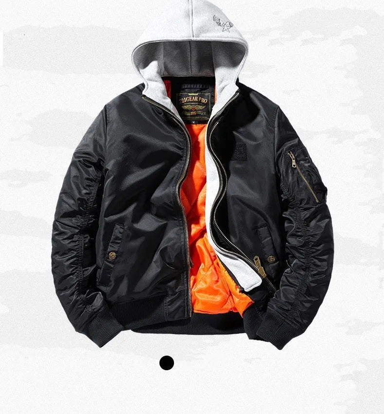 Thick Hooded Street Bomber