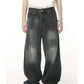 Straight Leg Vintage Baggy Jeans