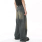 Straight Leg Baggy Denim Pants