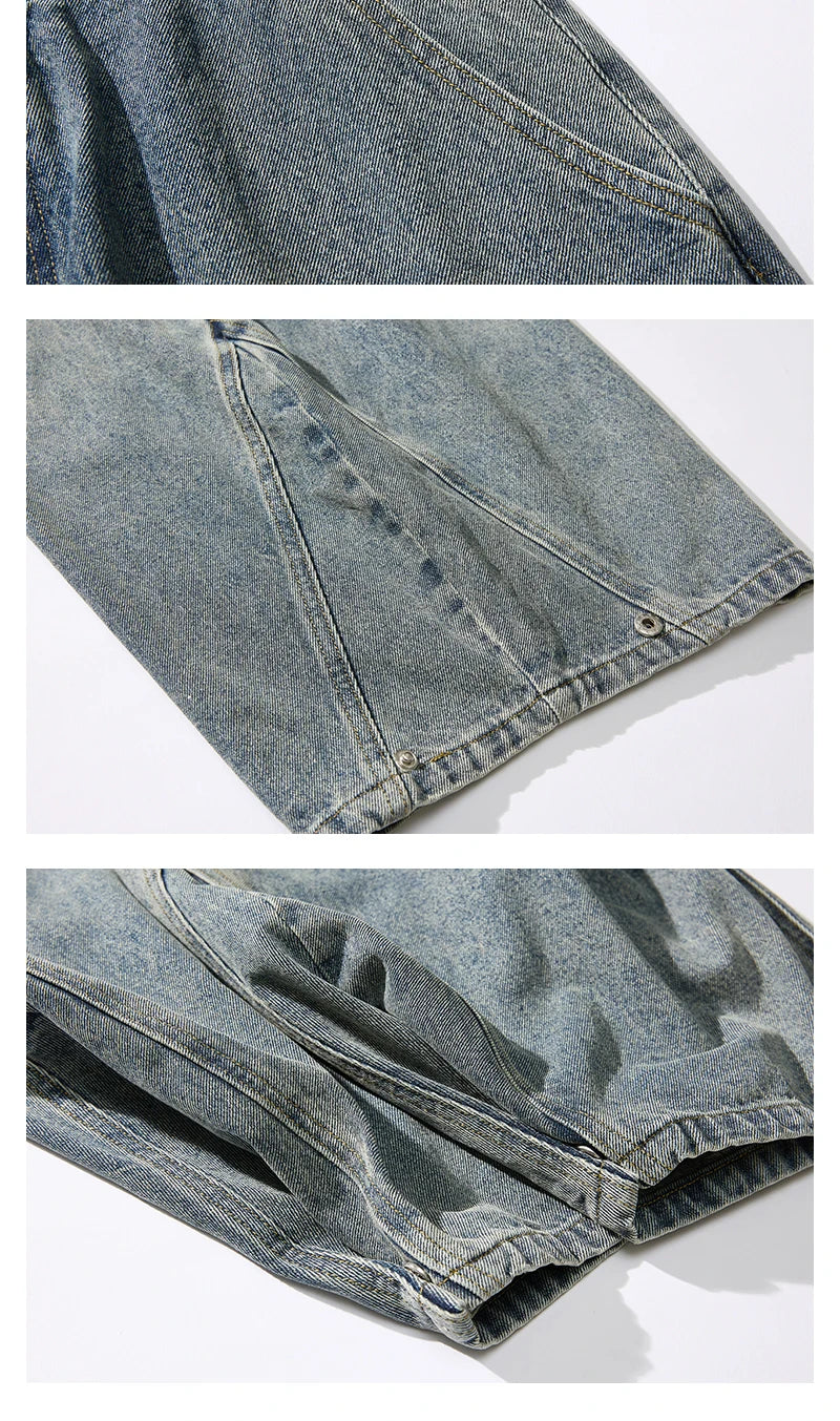 Distressed Loose Fit Jeans