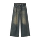 Straight Leg Vintage Baggy Jeans