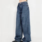 Cow Print Baggy Jeans