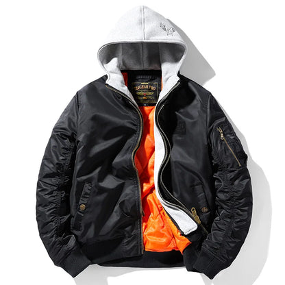 Thick Hooded Street Bomber