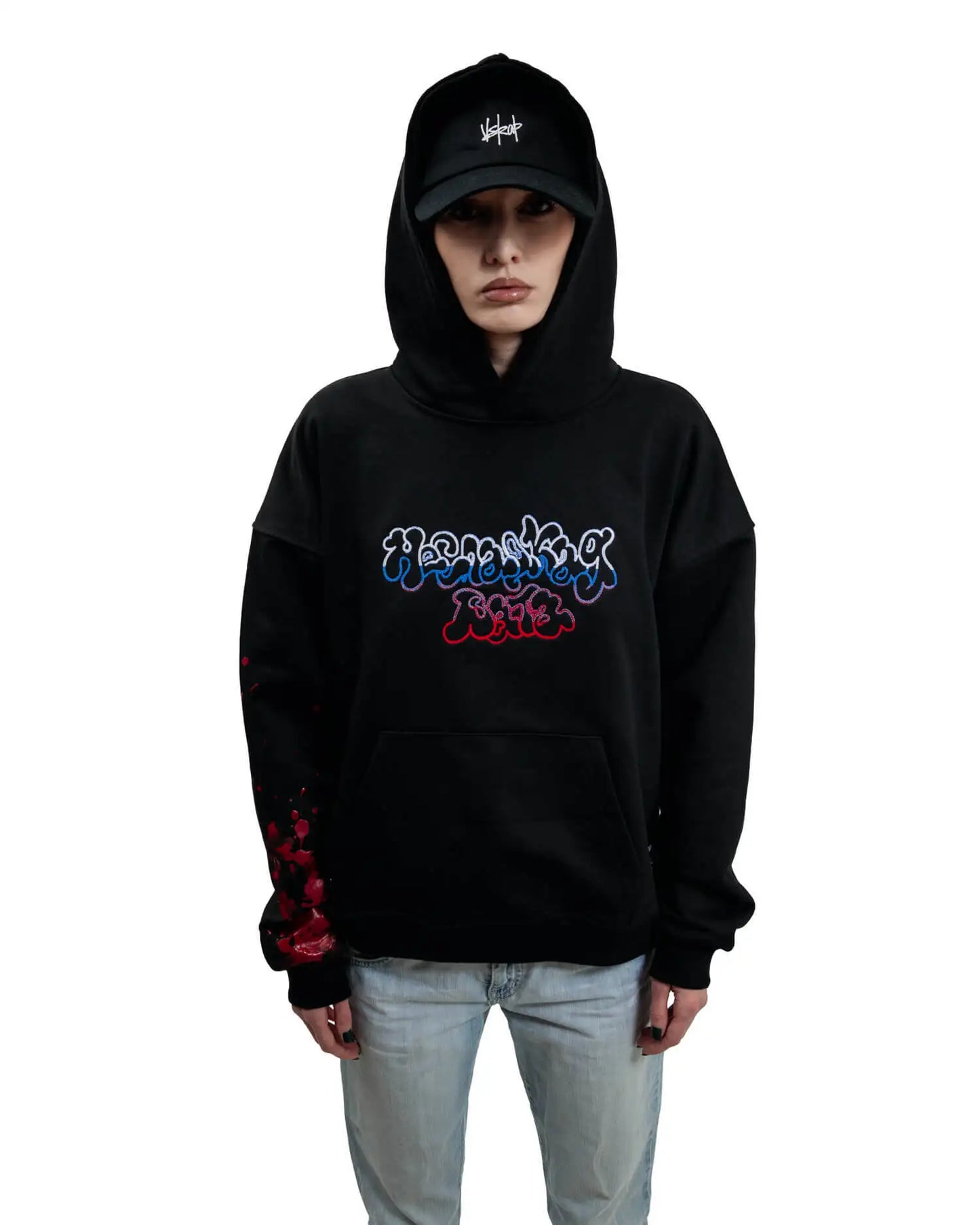 Retro Zip Up Hoodie