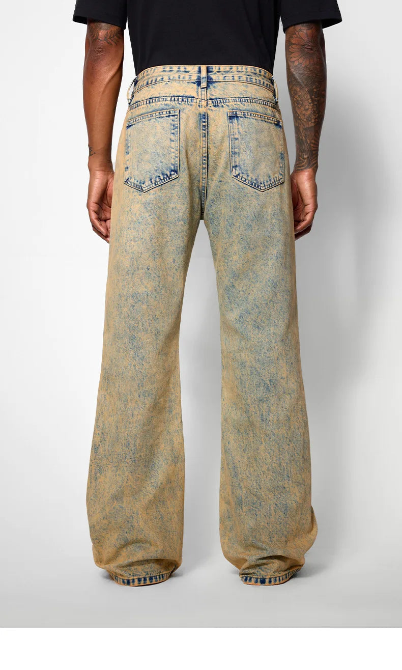 Black Washed Street Jeans