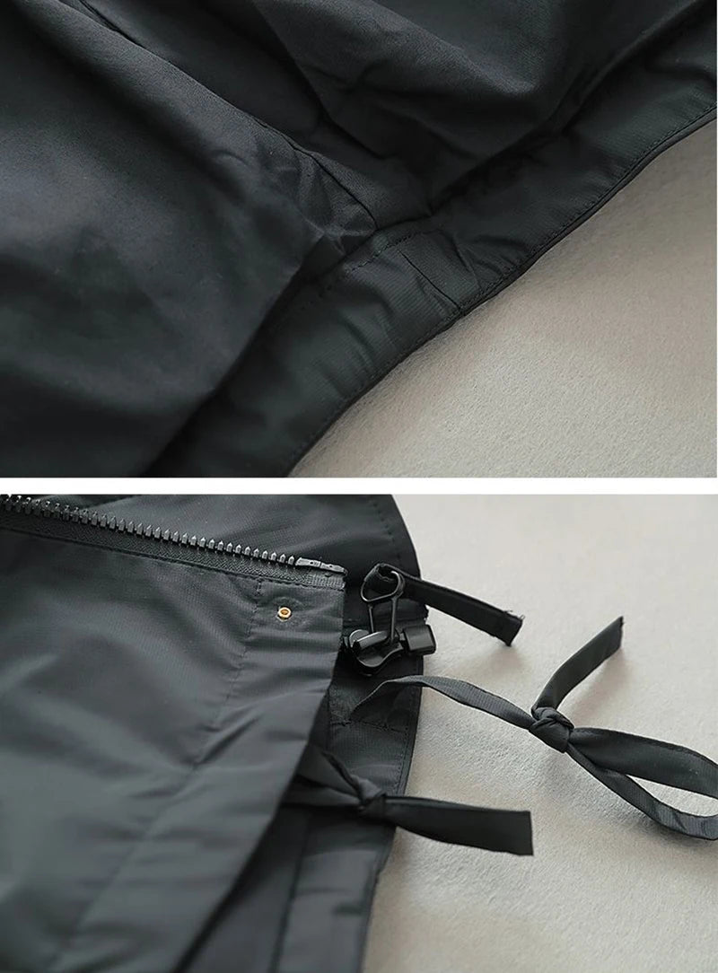 Oversized Hooded Cargo Jacket