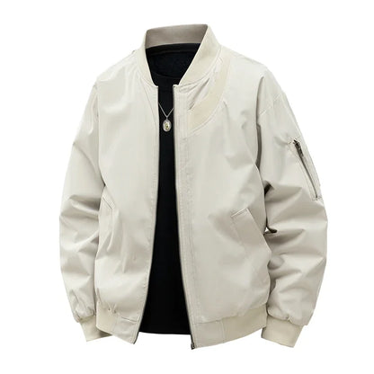 Casual Varsity Bomber Jacket