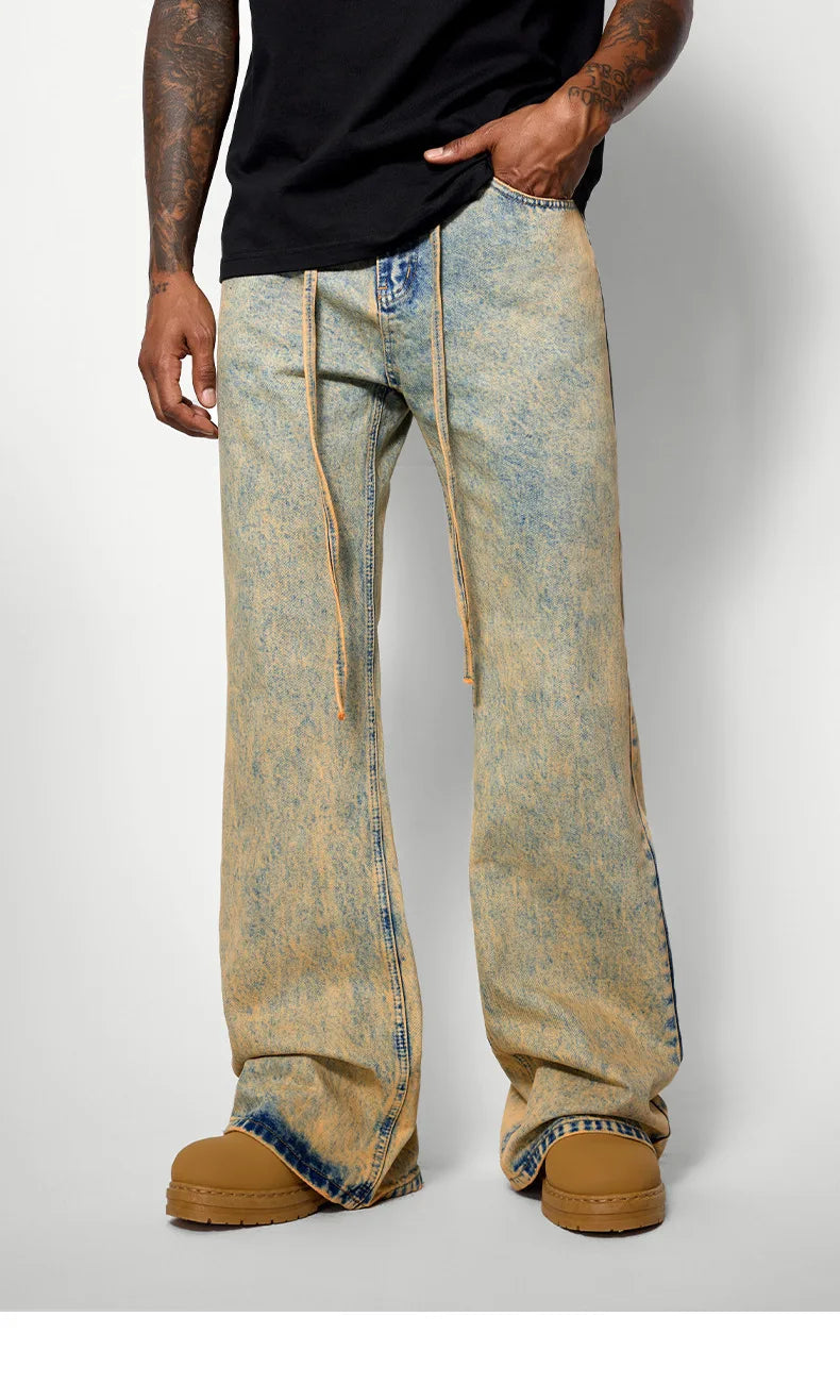 Black Washed Street Jeans