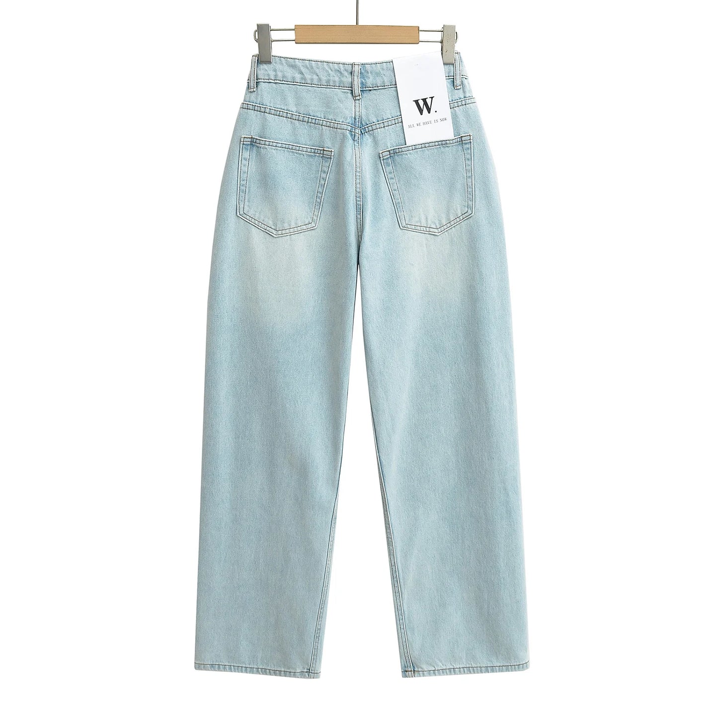 Cow Print Baggy Jeans