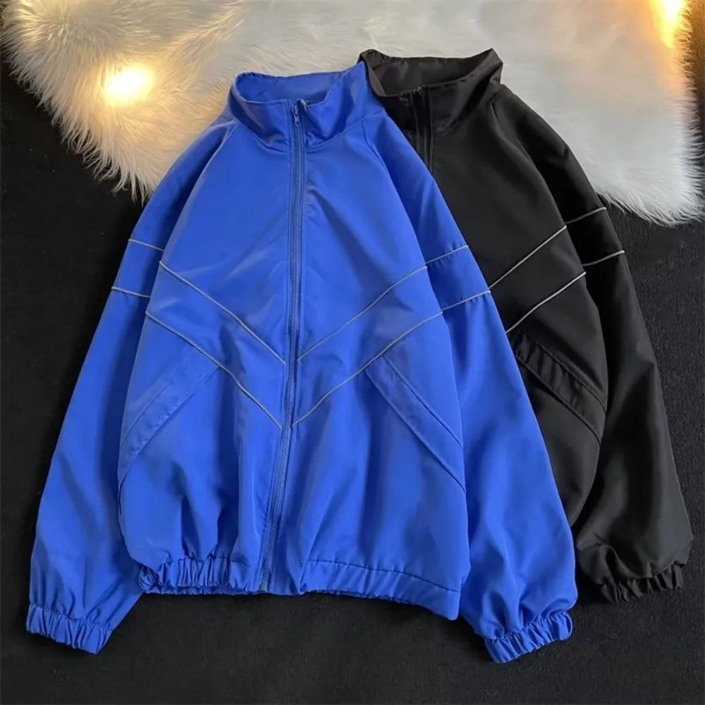Oversized Streetwear Bomber Jacket