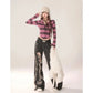 Ripped Wide Leg Street Jeans