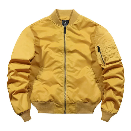 Padded Varsity Bomber Jacket