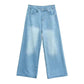 Straight Leg Baggy Denim Pants