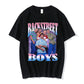 Shadow Print Oversized Tee