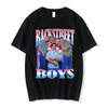 Shadow Print Oversized Tee