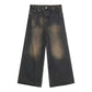 Straight Leg Baggy Denim Pants