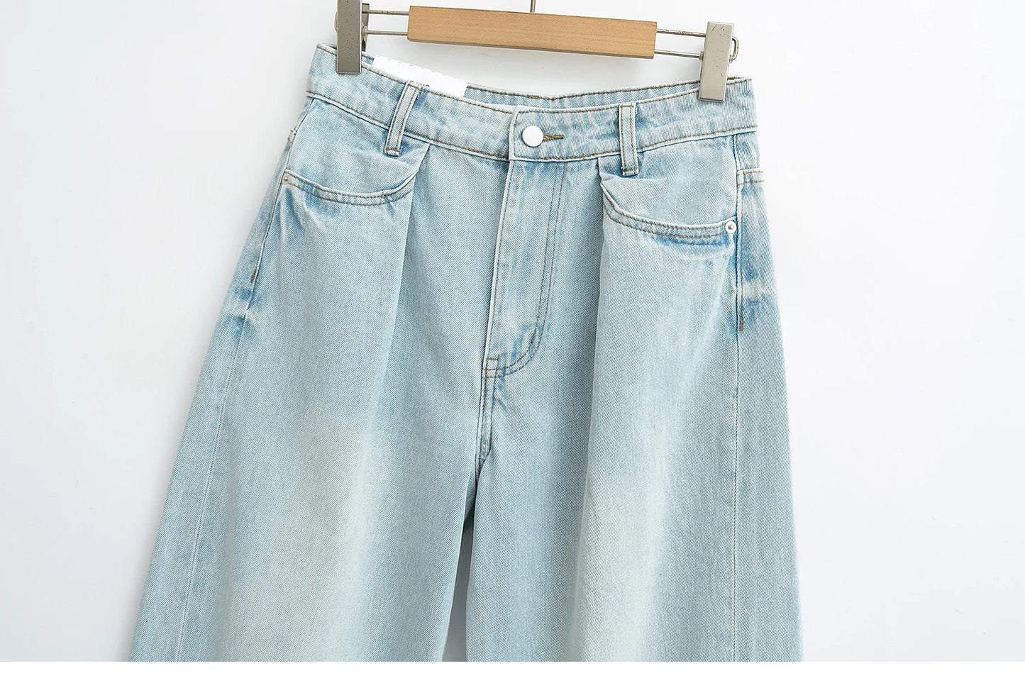 Cow Print Baggy Jeans