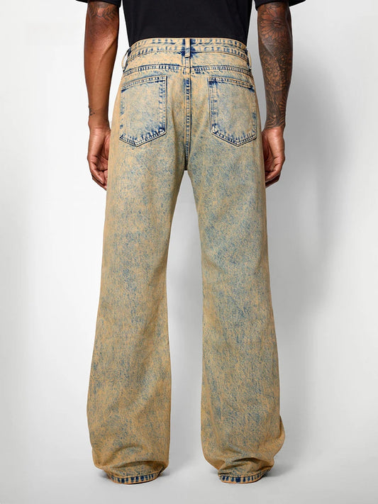 Black Washed Street Jeans