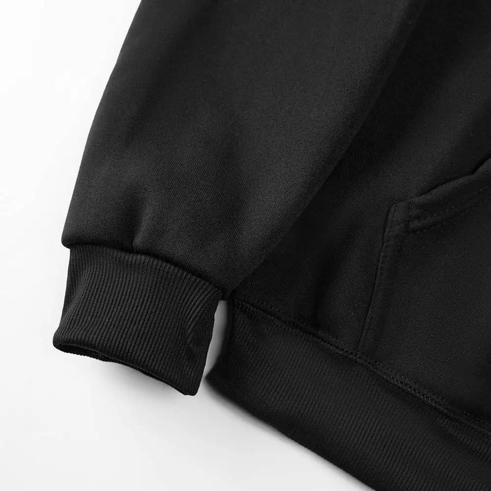 Lyric Print Oversized Hoodie