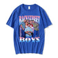 Shadow Print Oversized Tee